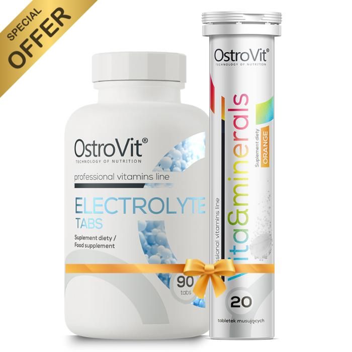 Pack Electrolyte TABS 90 Tabs - Vitamins and Minerals 20Tabs