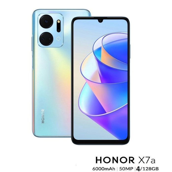 Honor Smartphone X7a -6,74'' -4G -Ram4GB Rom128 GB-50MP -6000mAh