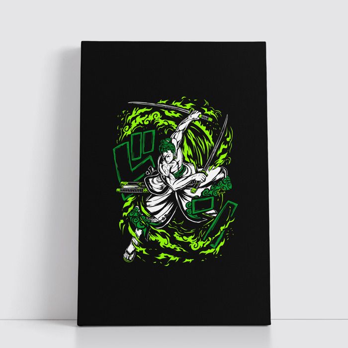 Tableau Manga Japonais sur Toile – Affiche Murale Anime 25x40 cm pour Déco Otaku 76