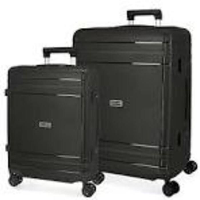 Ensemble de valises - JOUMMA BAGS - TROLLEY MOVOM - 2 pièces (S-M) - Noir - Cadenas TSA