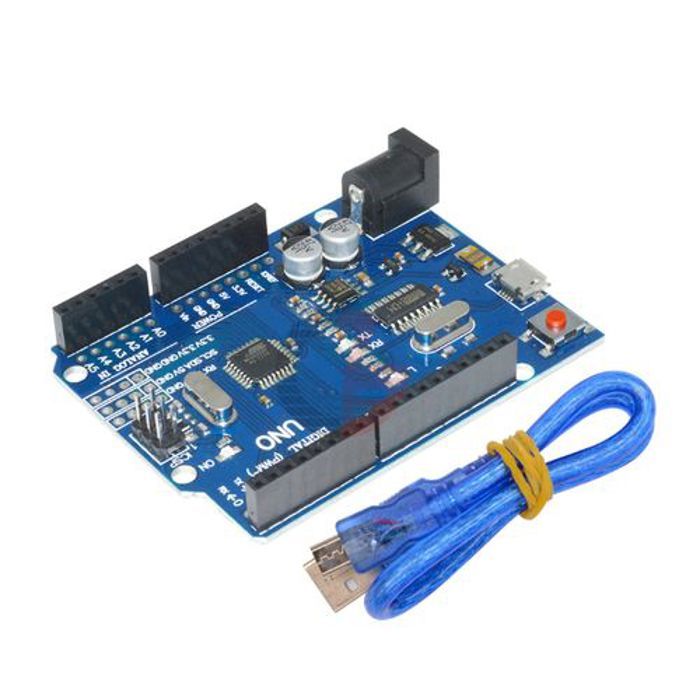 Micro USB UNO R3 MEGA328P CH340 CH340G carte ATMEGA328P-AU Kit de bricolage