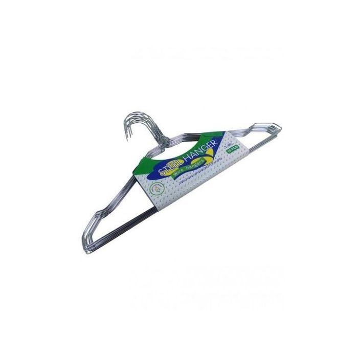 Cintres en Inox - Pack de 10 - Pour Costumes, Chemises & Robes