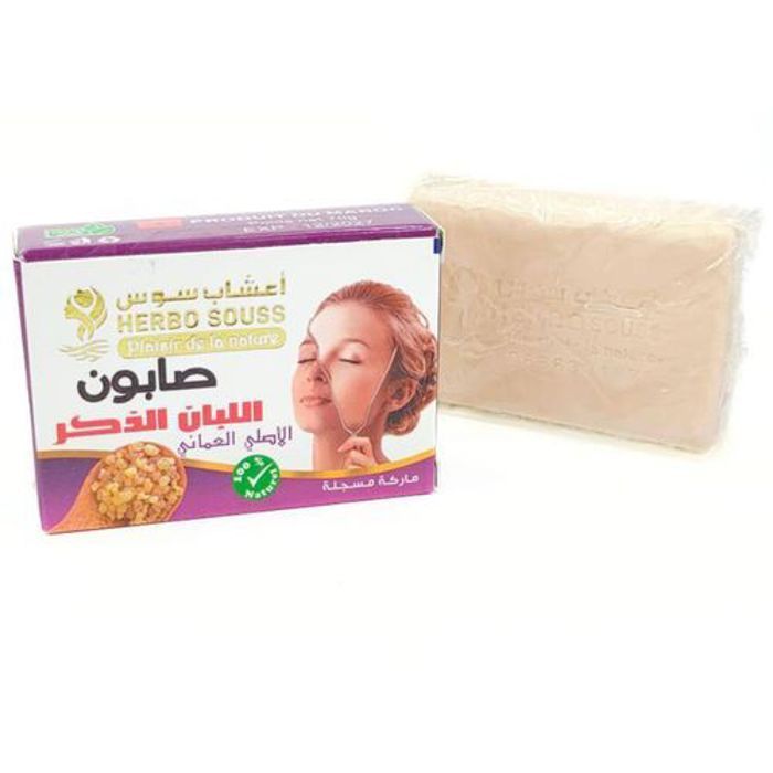 HERBO SOUSS Savon Louban dakar Original Pour Soins de la Peau 80G