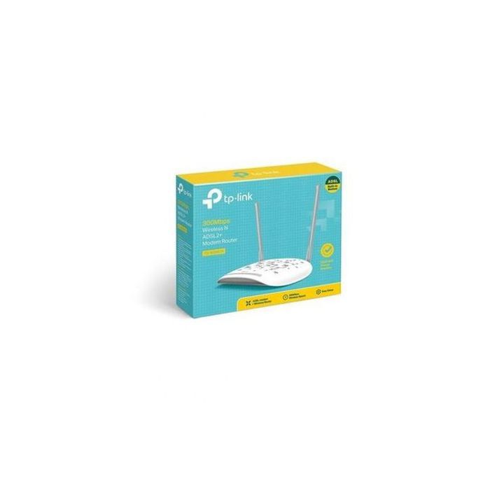 TP-Link Avec la nouvelle configuration Modem Routeur ADSL2 + WiFi N 300Mbps All In One avec Point d'access et switch 4 ports incorpo