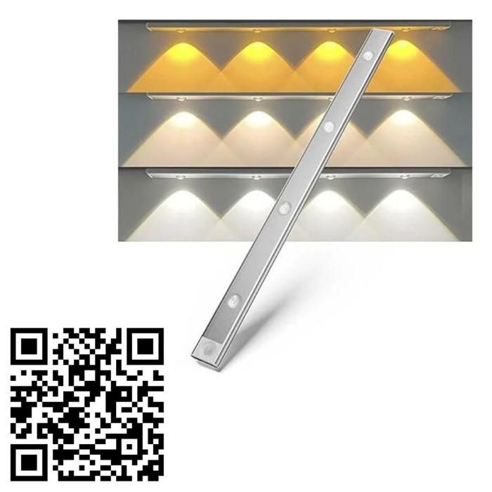 Éclairage LED détecteur de mouvement lot de 3 pour placards de cuisine