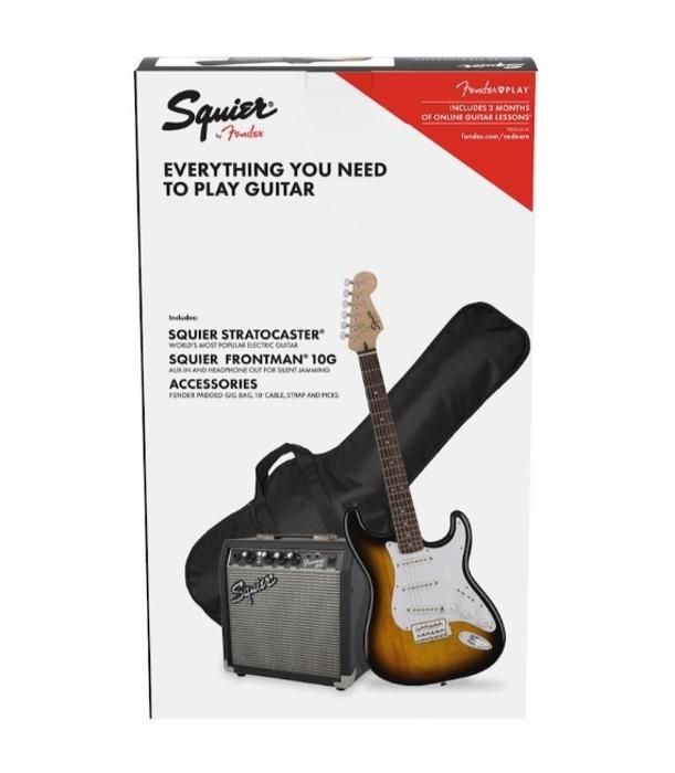 FENDER SQUIER STRATOCASTER PACK SUNBURST
