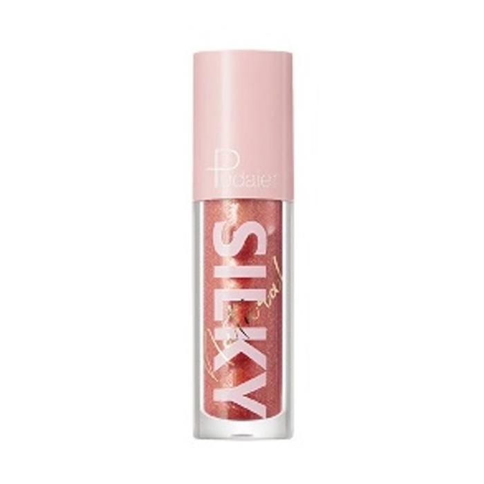 Pudaier Gloss à Lèvres Nacrés Silky Natural Couleur 14