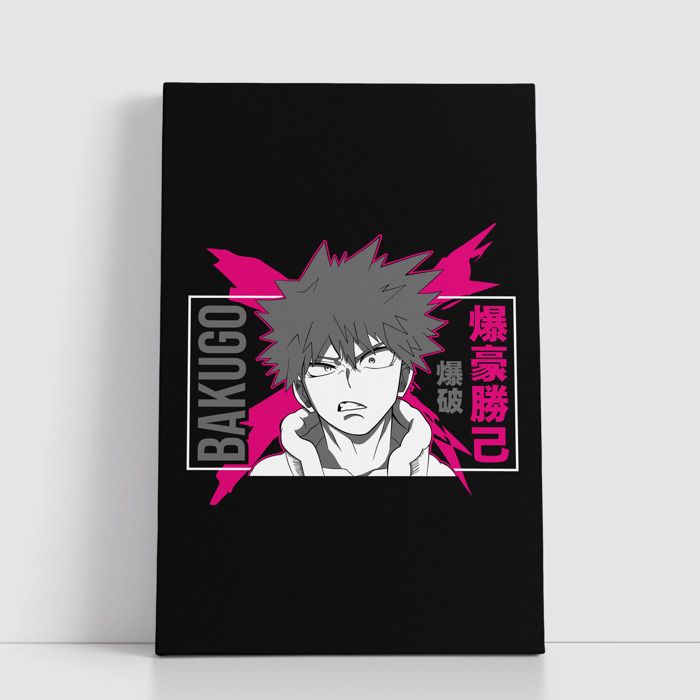 Tableau Manga Japonais sur Toile – Affiche Murale Anime 25x40 cm pour Déco Otaku 125