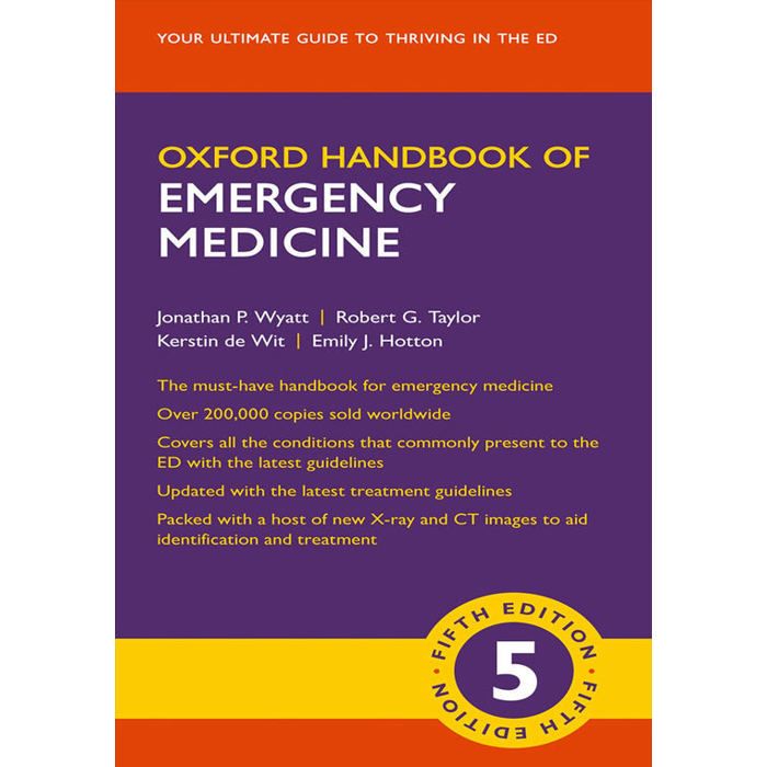 Manuel de médecine d'urgence - GENERIC - 5e édition - Broché - Oxford University Press - 2021
