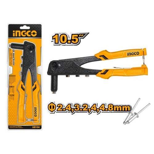 Pince à riveter 2.4mm, 3.2mm,4mm,4.8mm - HR104 - INGCO
