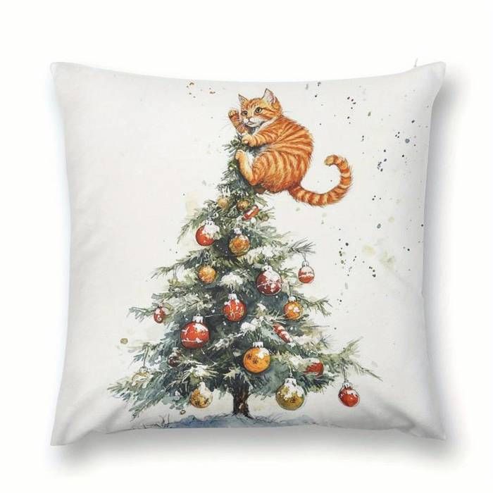 Housse de coussin - OUTFITS AND MORE - Glam - 40x40cm - Multicolore - Déhoussable