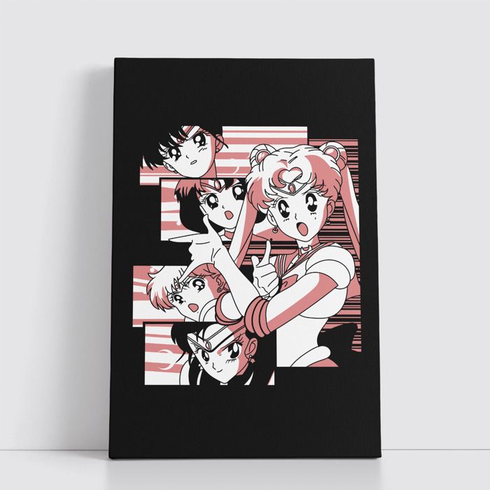 Tableau decoratif sur Toile 25x40 cm Anime attack on titan - one piece - Naruto - death note - Jujutsu Kaisen - Spy x Family 1308