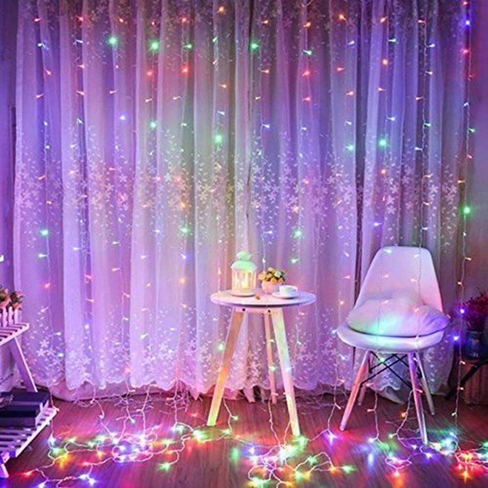 10 Metre Guirlande Lumineuse Multicolour 100 LED Lumières de Noël 8 Modes
