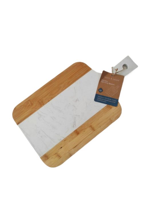 Planche à Découper - SK - 9589B - Bois et Marbre - 45x25 cm - Élégante et Chic