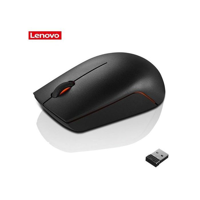 Lenovo Souris Sans Fil Usb 300 Wireless Compact - 3 boutons 2.4 GHz 1000 dpi