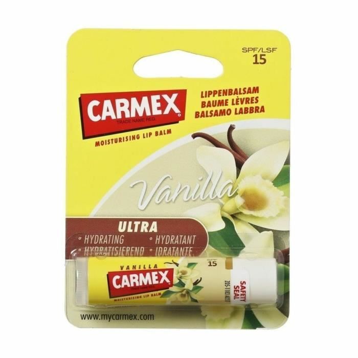 Carmex 4.25g Vanille Spf15 Baume À Lèvres
