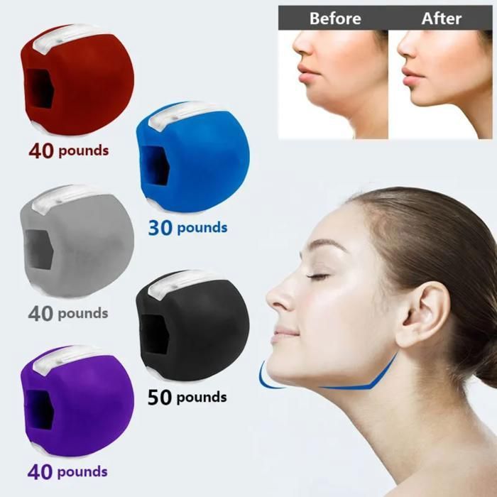 Boule d'exercice musculaire - GENERIC - Modèle Boule - Silicone - Couleur mauve - 0.3 kg