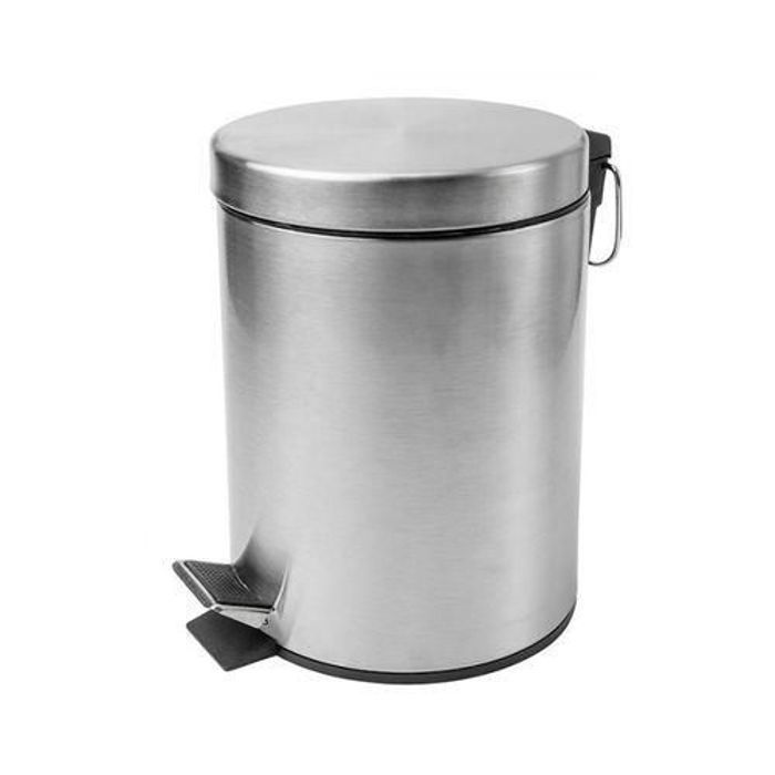 Poubelle à Pedale INOX 3L Poubelle Salle de Bain