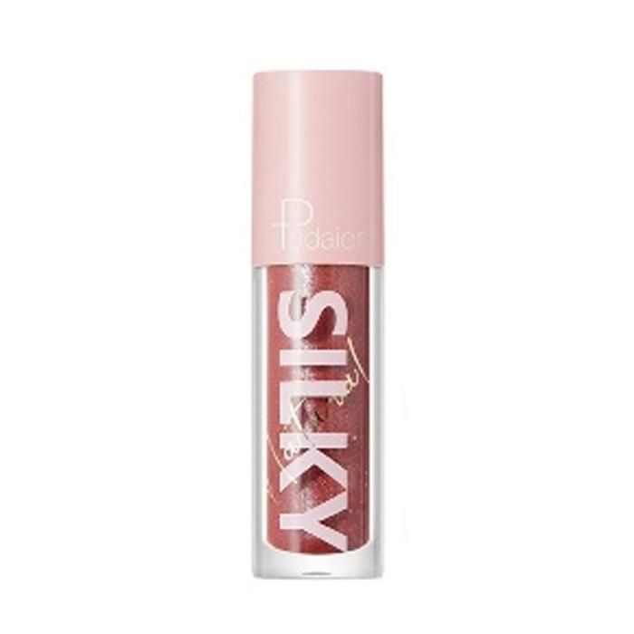 Pudaier Gloss à Lèvres Nacrés Silky Natural Couleur 04