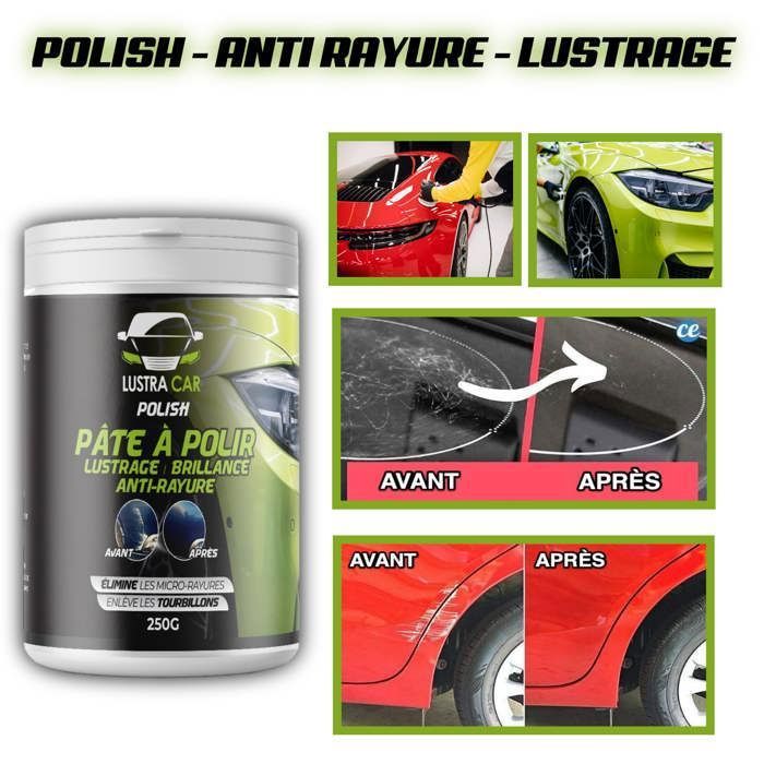 POLISH pâte à polir anti rayure lustrage brillance