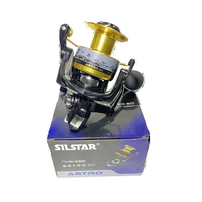 Moulinet de Spinning - Silstar ASTRO 60 - Résistance élevée - Fiabilité optimale - Pour pêcheurs exigeants