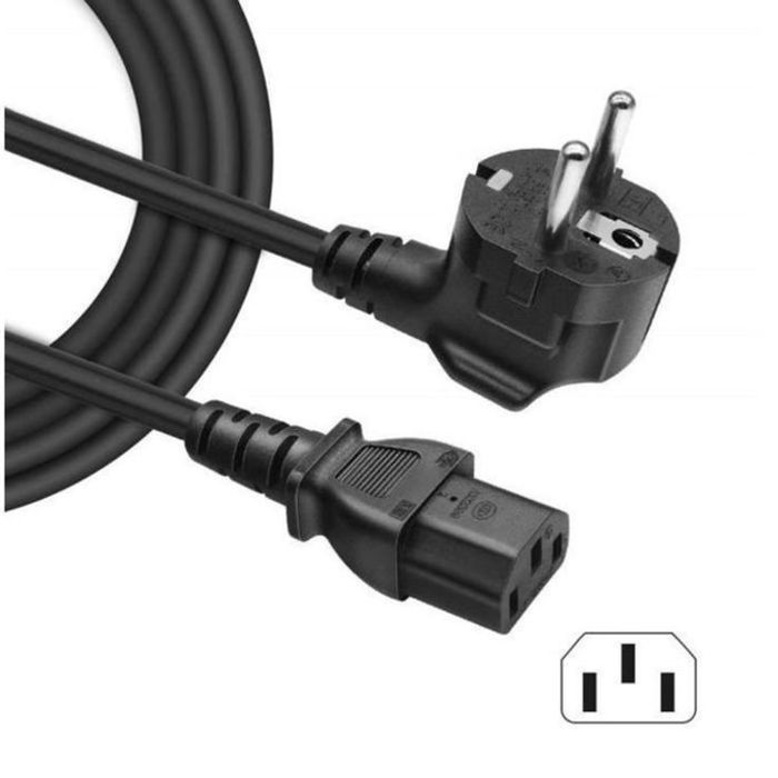 Câble d’Alimentation Universel 1,5 m – Puissance Fiable pour PC, Moniteurs et Onduleurs