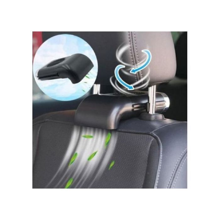 Ventilateur de siège de voiture, chargement sans fil, USB, 3 vitesses réglables