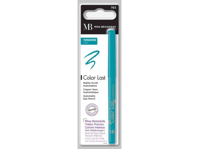 CRAYON YEUX RETRACTABLE COLOR LAST TURQUOISE N°763
