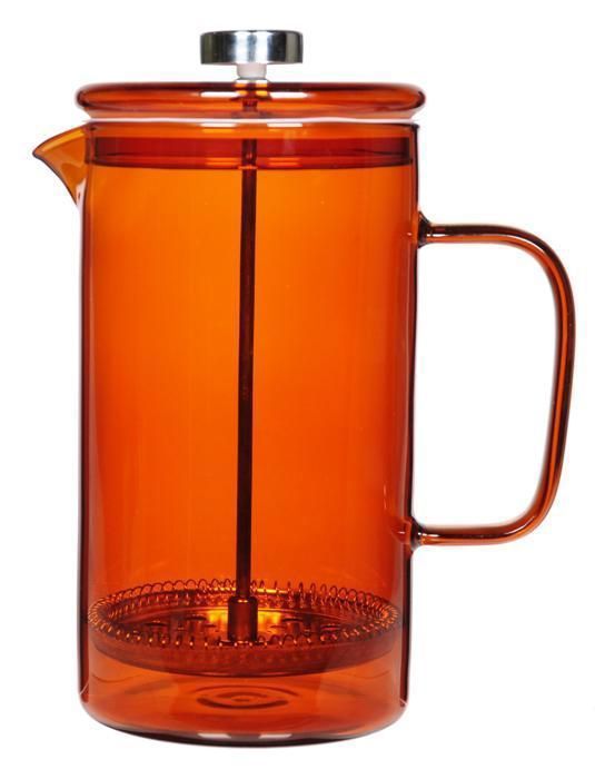 Cafetière à piston - 1L - Verre ambré