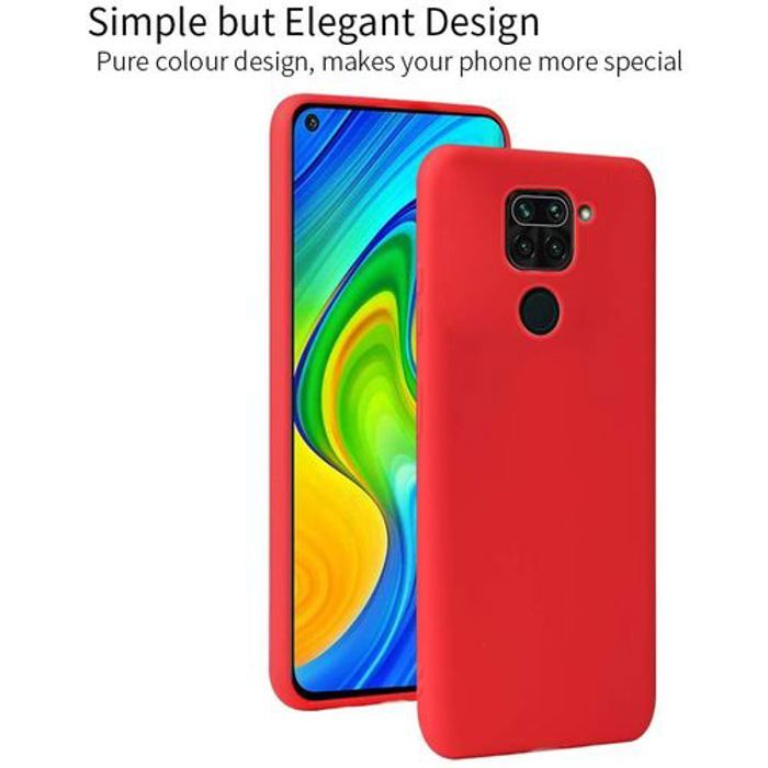 Pochette En Silicone Pour Xiaomi Redmi Note 9