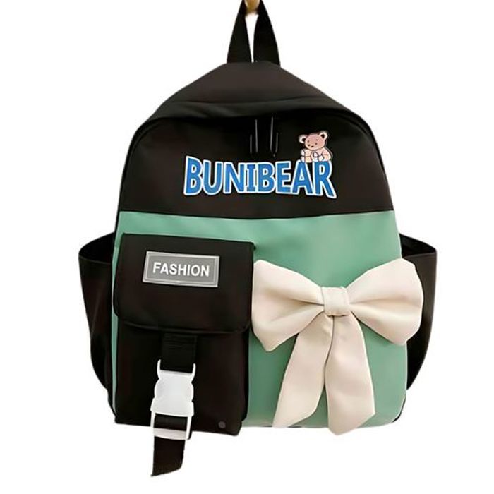 Sac a Dos pour enfants, à la mode, pratique, élégant, pour l'école, voyage Noir