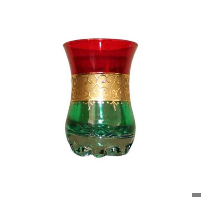 collection de verre a thé fabriqués artisanalement Pack de 6 pièces