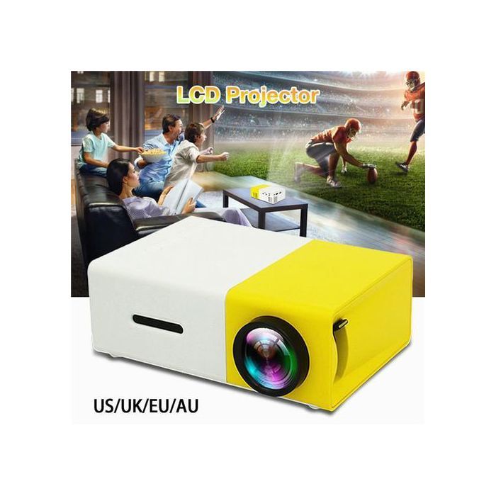 Mini Projecteur Portable YG300 HDMI USB Cinéma Full HD1080P