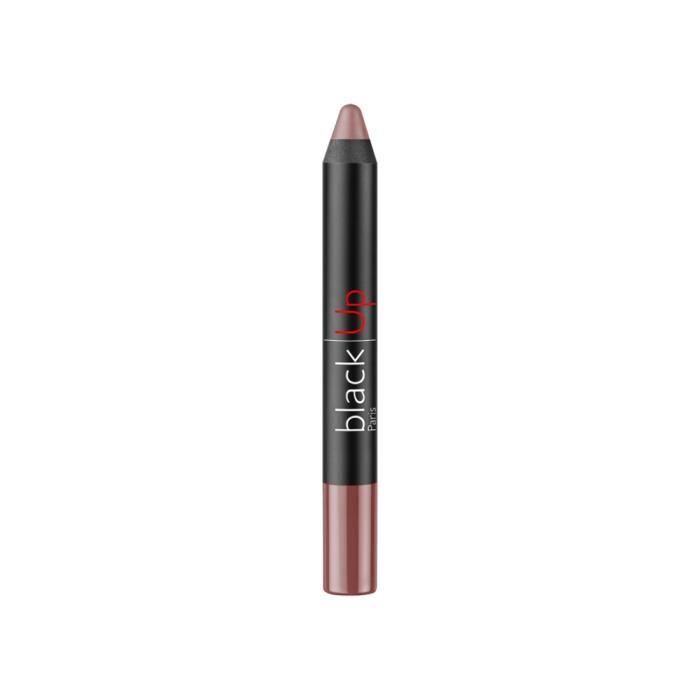 Crayon à Lèvres 2 en 1 - BLACK UP - 019 - 2,8 gr - Lèvres ombrées - Application facile