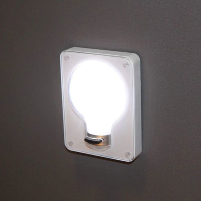 Interrupteur Veilleuse & lumière de Nuit Cob Super lumineux, Lampe Magique 1Pcs