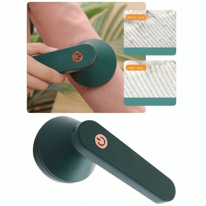 Brosse anti-peluches portable rechargeable par USB ( LINT REMOVER )