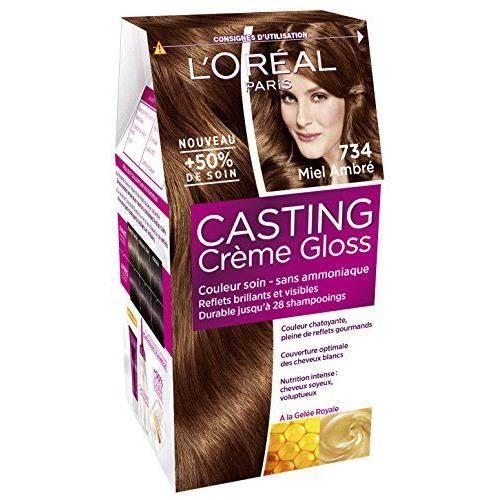L'Oréal Casting Crème Gloss Coloration Miel Ambré 734