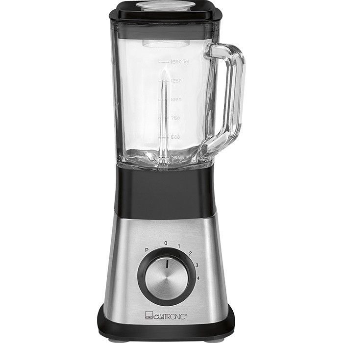 Mixeur - Clatronic - UM 3644 - 1,5L - 650W - 6 vitesses - Acier inoxydable