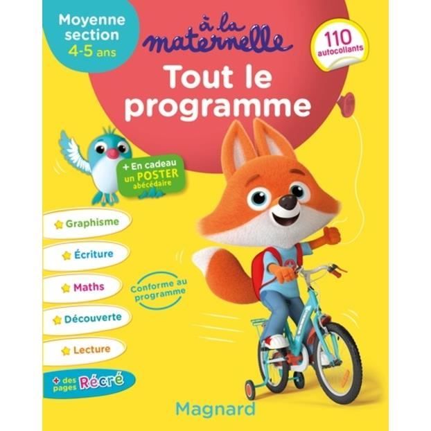 A la maternelle, tout le programme MS
