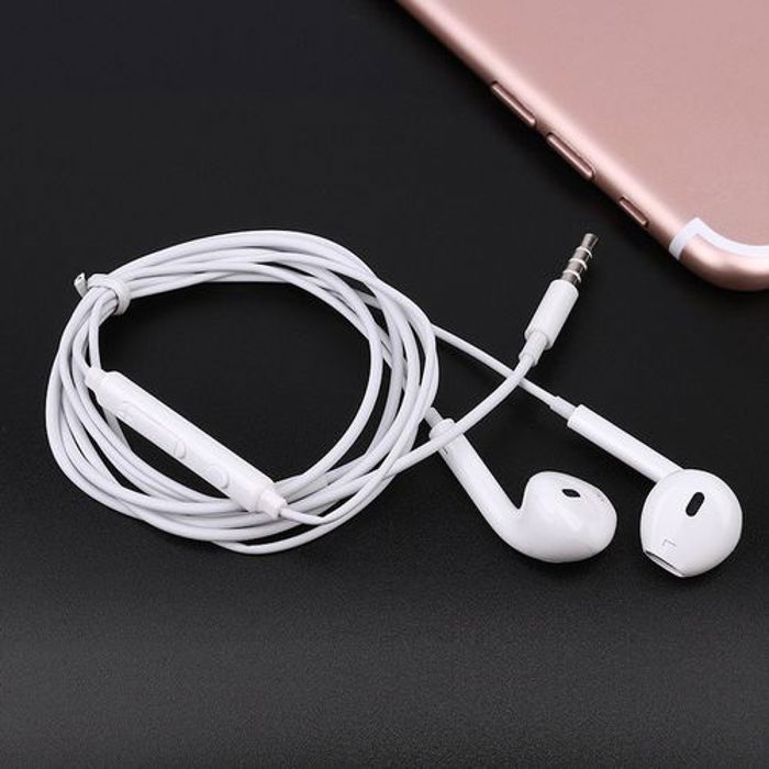 écouteurs filaires, casque d'écoute de sport confortable port 3.5mm prise 120 cm