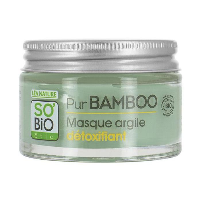 Masque - SO'BiO Étic - Pur Bamboo - Détoxifiant - Vegan - 50ml