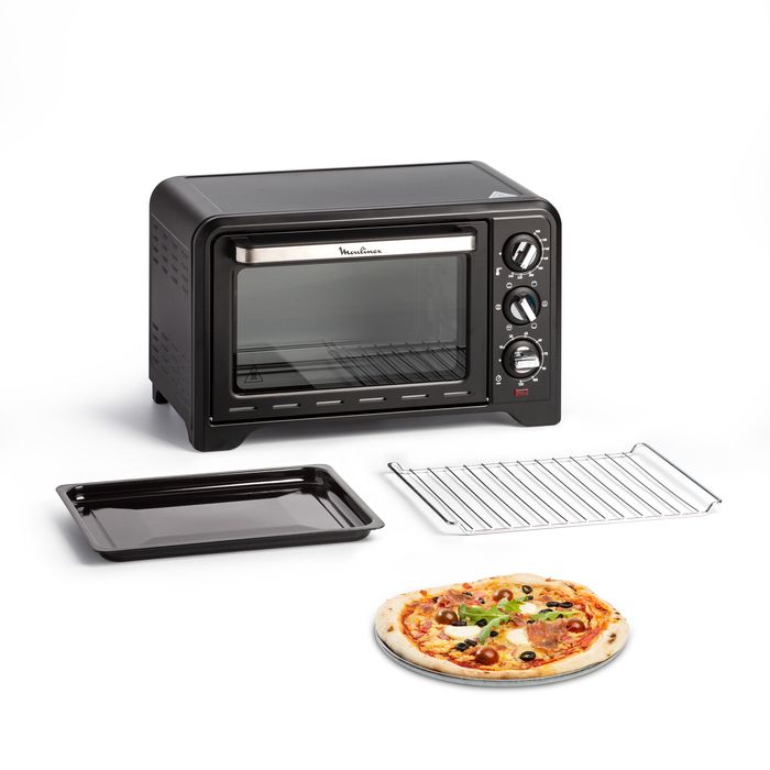 Moulinex Optimo 19L Four Electrique posable, Chaleur tournante, 6 Modes de cuisson, OX444810