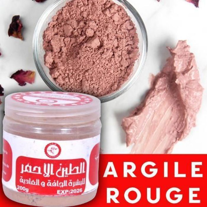 PACK  de 100 Argile rouge  200 g