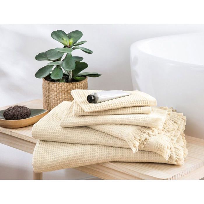 Drap de Bain - L'Estagnol - Ivoire - 100 x 150 cm - Coton - Absorbant
