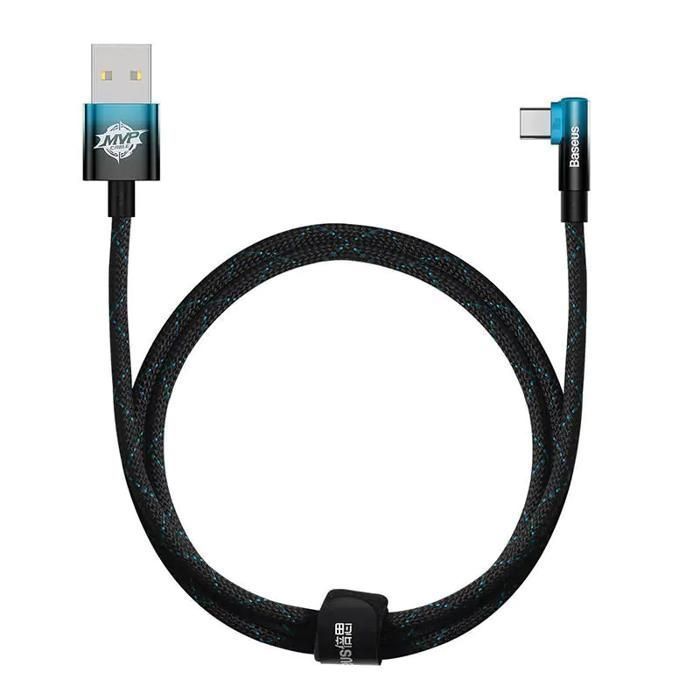 Câble de Charge Rapide - BASEUS - MVP 2 - USB vers Type-C - 100W - 1m - Coudé 90°