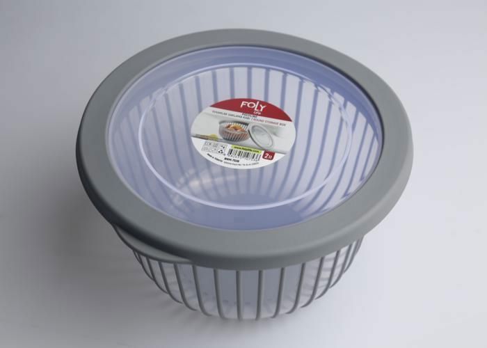 Boîte de rangement ronde Poly Line 3 L BNM-7550