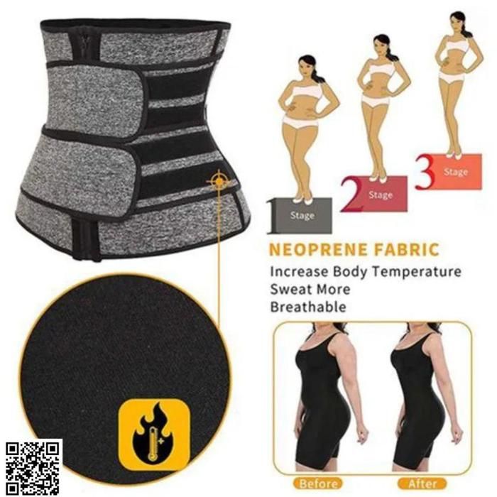 Corset d'Entraînement - Non spécifié - Élastique - Sculpte la silhouette - Taille ajustable - Pour tous sports
