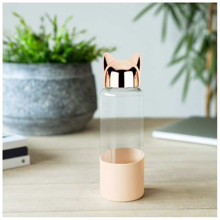 Bouteille Cat Couleur rose Bouteille d'eau de voyage