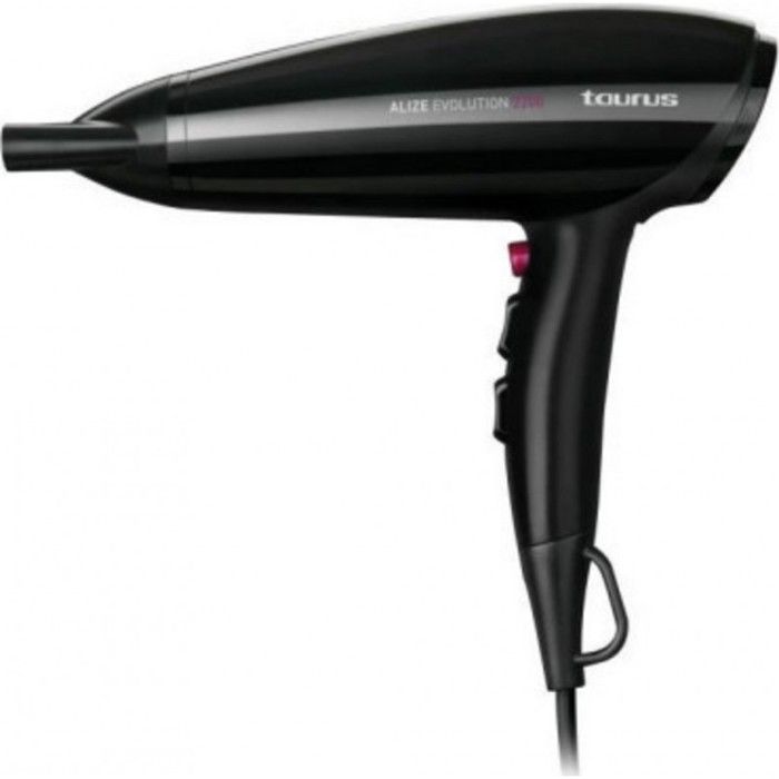 Sèche-cheveux Taurus Alize evolution 2200 - 2200W - 2 vitesses - 3 températures - Noir