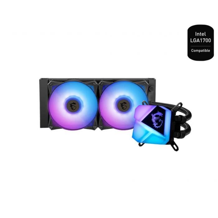 Ventilateur PC - MSI - MAG CORELIQUID C280 (306-7ZW2R21-813)